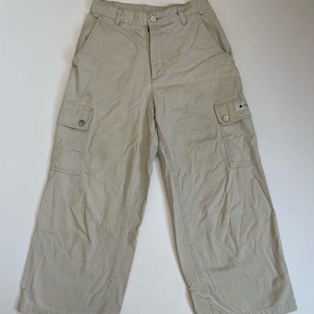 Calvin Klein Wideleg Khaki Pants